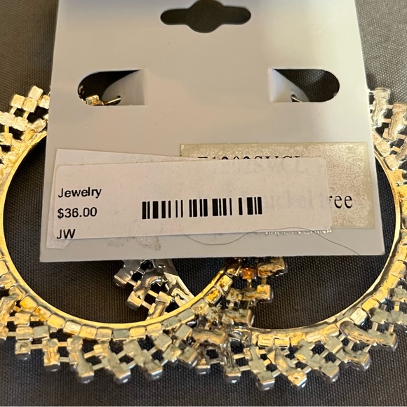 Prom/Special Occasion Earrings, Rhinestone - Picture 8 of 10